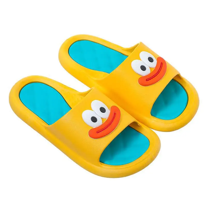 

Cute Women Slippers Slip On Women's Footwear Summer Open Toed Cartton Female Shoes Bathroom Anti Slip Soft Indoor Ladies Sandals