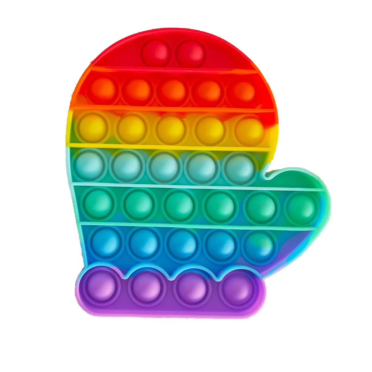 

Popit Fidget Toys Push Bubble Rainbow Cute Sheep Swan Fish Autism Needs Stress Relief Toy Children's Day Gift for Kids