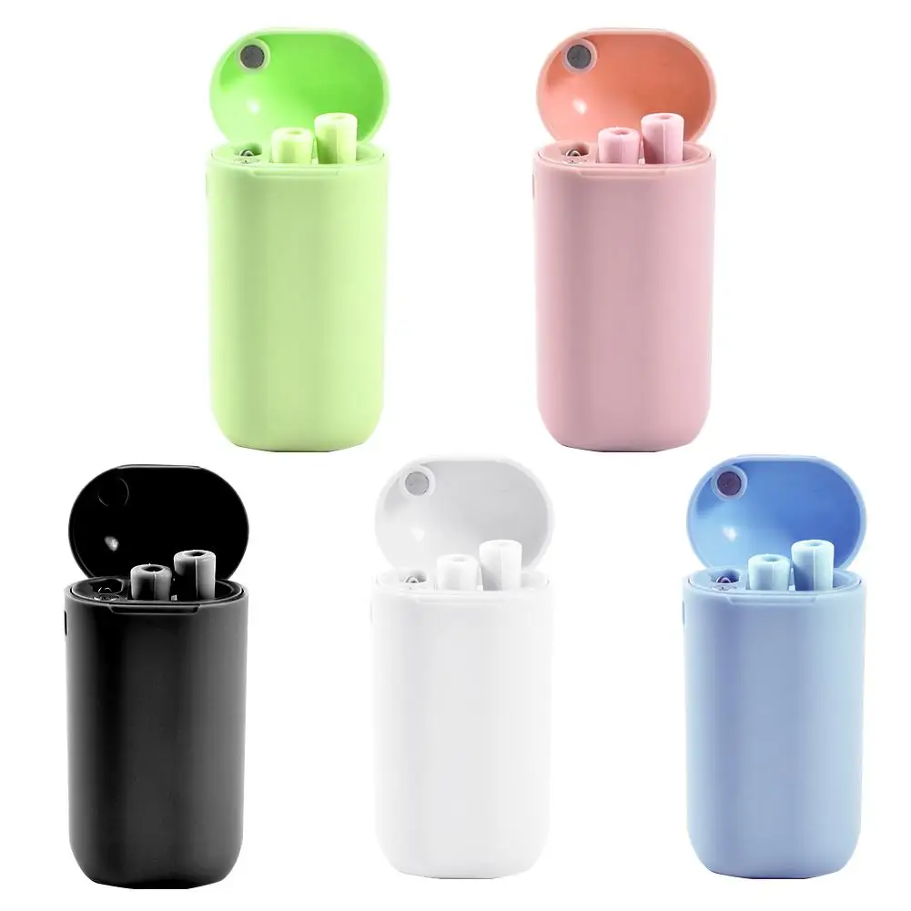 Новый 1 шт. пищевой силикон многоразовые складные соломинки телескопические