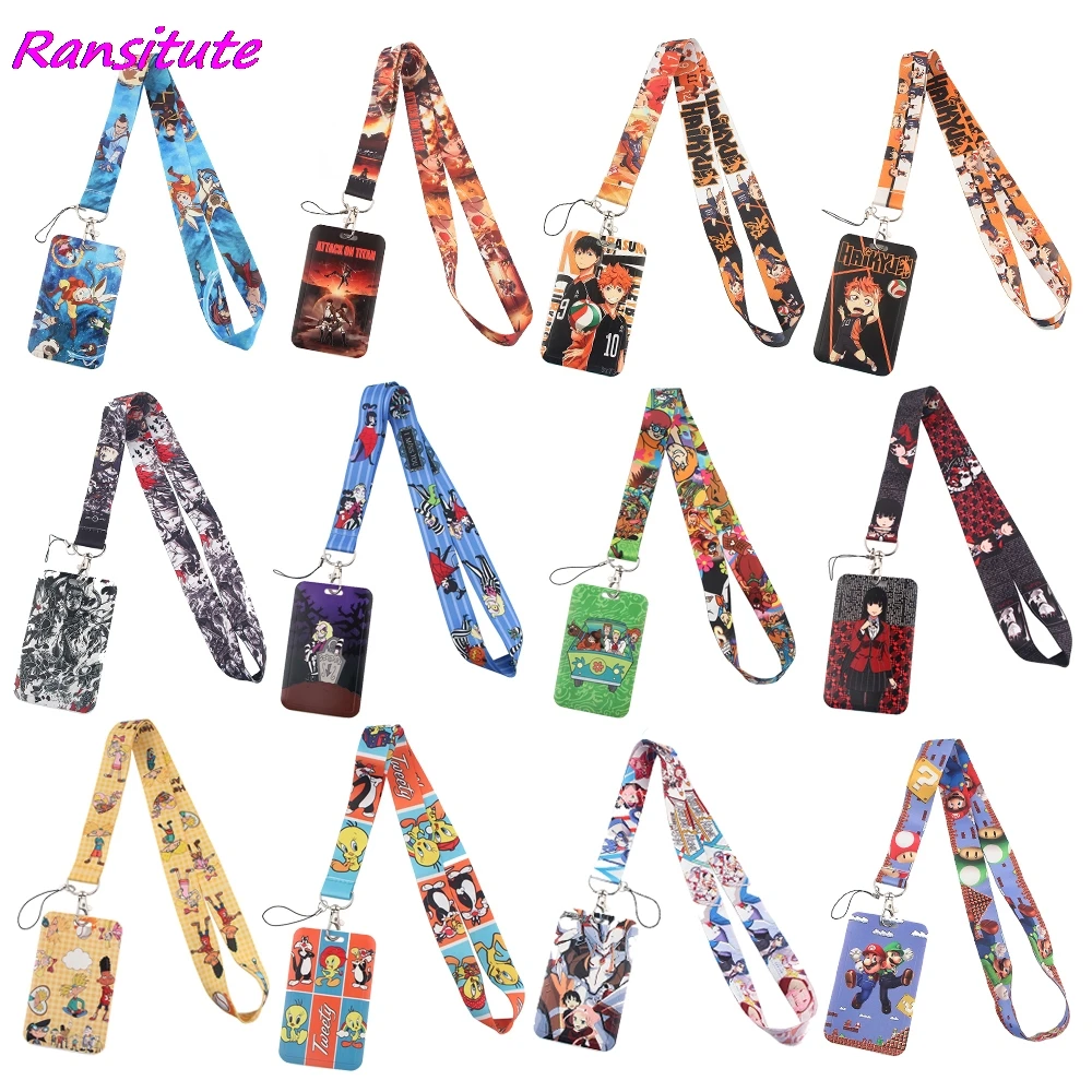 Аниме держатель для карт и идентификационных ranlocte R1555 автомобильный брелок бейдж