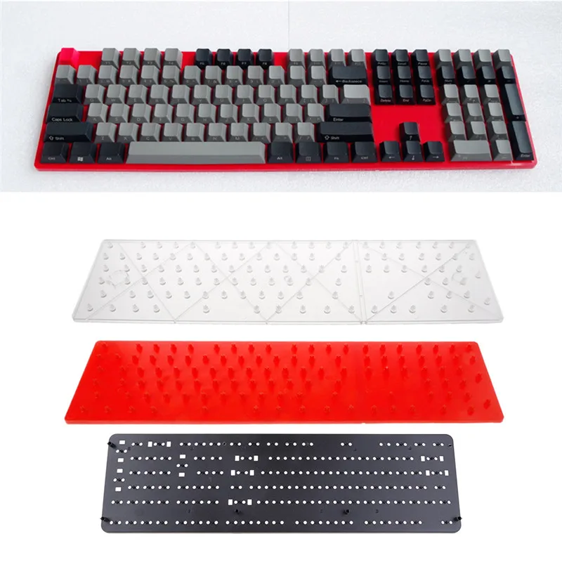 108 клавиши механическая клавиатура клавишная крышка для хранения инструмент
