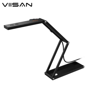 viisan p4u 13mp camera 4k 60fps webcam document camera with af lens built in microphone and led for distance teaching learning free global shipping