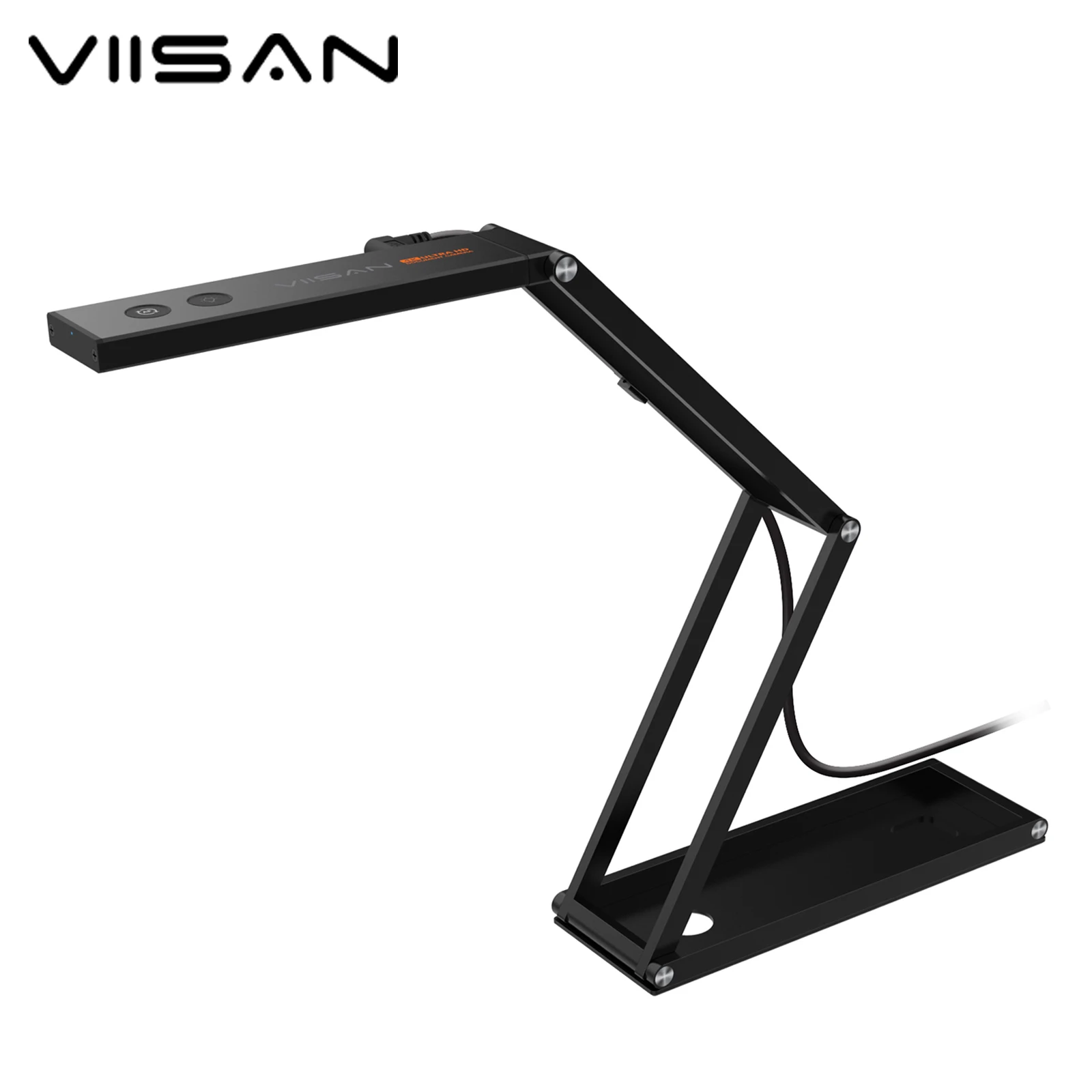 VIISAN P4U камера 13 МП 4K 60FPS Веб-камера для документов с объективом AF Встроенный