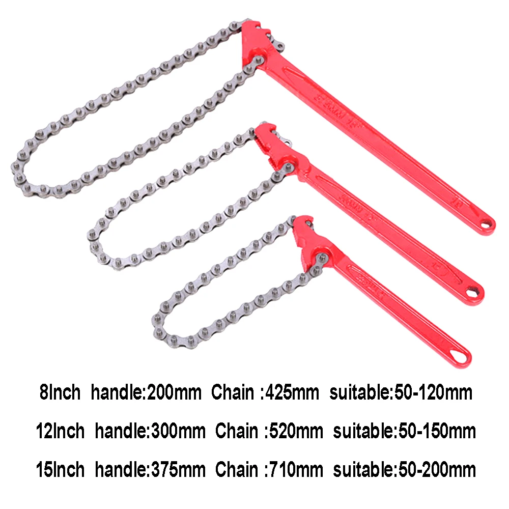 

Автоматический инструмент цепного типа, гаечный ключ для масляного фильтра, гаечный ключ для двигателя, инструмент для удаления масляного ...