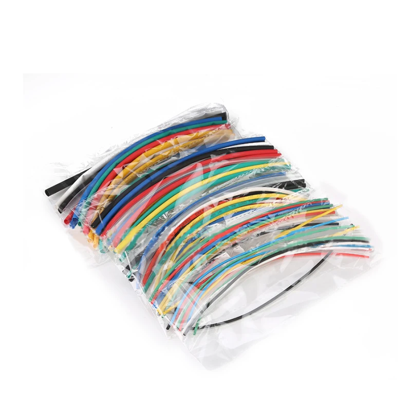 

Thermoresistant tube Heat shrink tubing DIY Kit,insulation Shrink Wrap 2:1 Polyolefin Sleeving Wire Cable Assorted wrapping