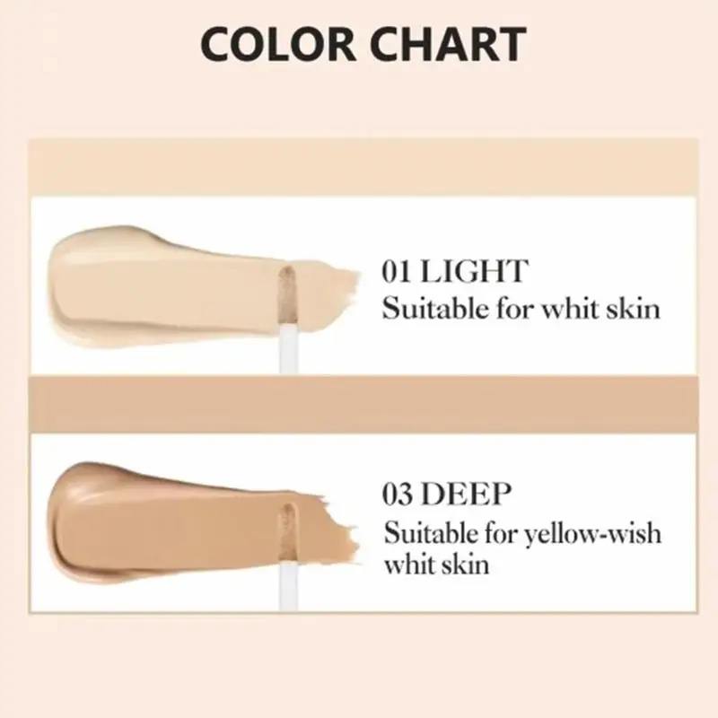 

Small Bottle Face Concealer Liquid Skin Color Corrector Whitening Cosmetics Dark Cream Waterproof Circles Makeup Eye Remove G4I6