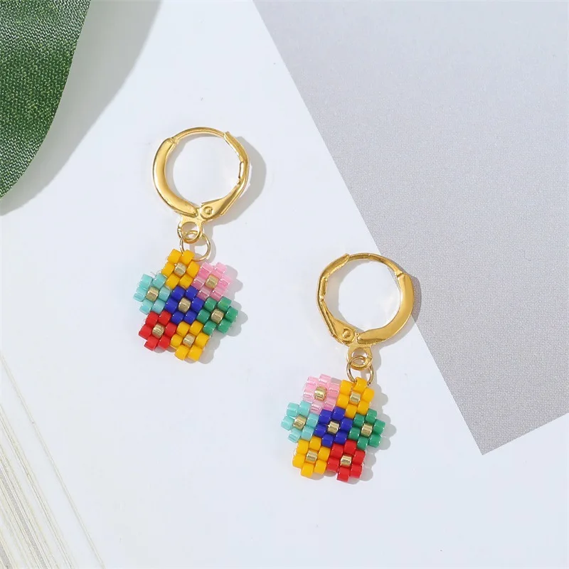 Новые модные Искусственные серьги Миюки для женщин и девушек Простые