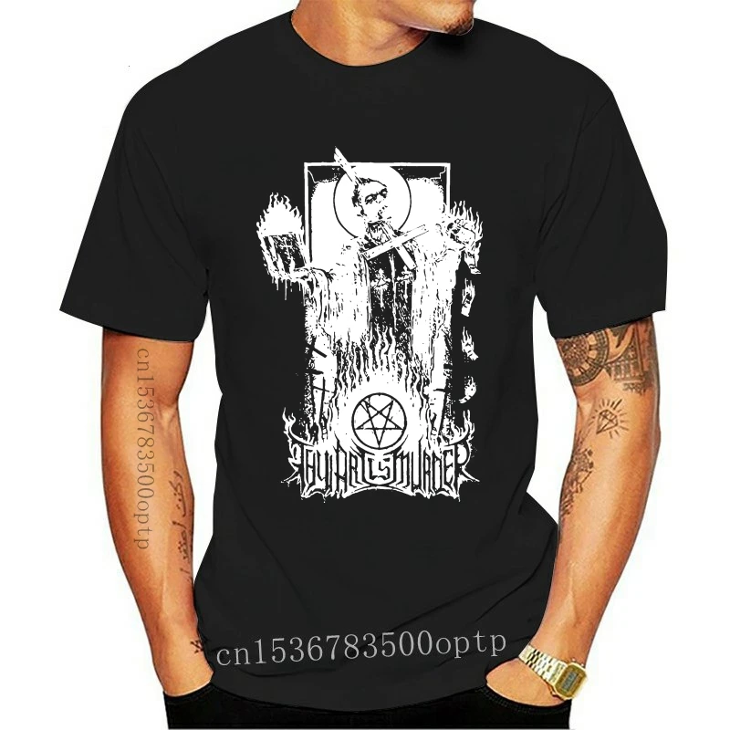 Thy Art Is Murder зла Priest 3D печатных для женщин модные мужские футболки 100% хлопок