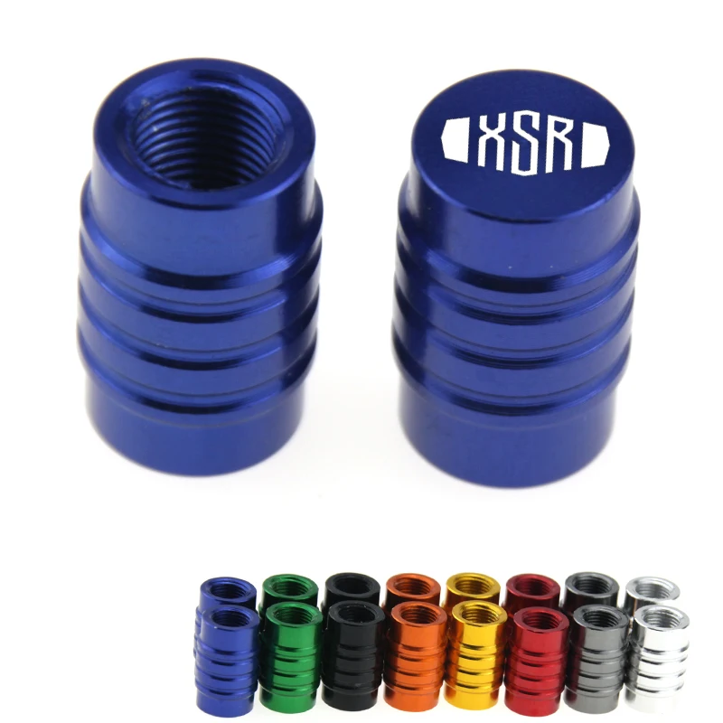 Колпачки для клапанов колес CNC алюминиевые воздухонепроницаемые крышки Yamaha XSR900