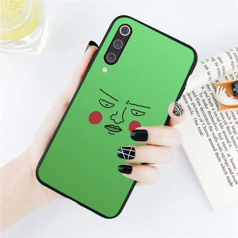 

Mob psycho 100 Phone Case For Xiaomi Redmi note 7 8 9 t max3 s 10 pro lite Luxury brand shell funda coque