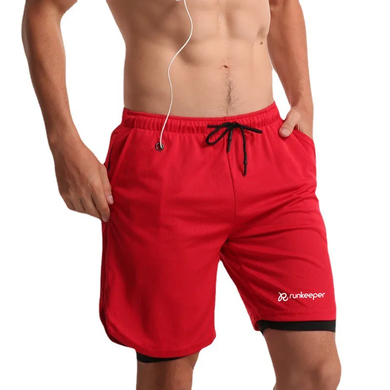 

Running Shorts Men Casual Gym Clothing Breathable Shorts Male Beach Shorts Sport Basketball Fitness Shorts Bodybuilding Shorts
