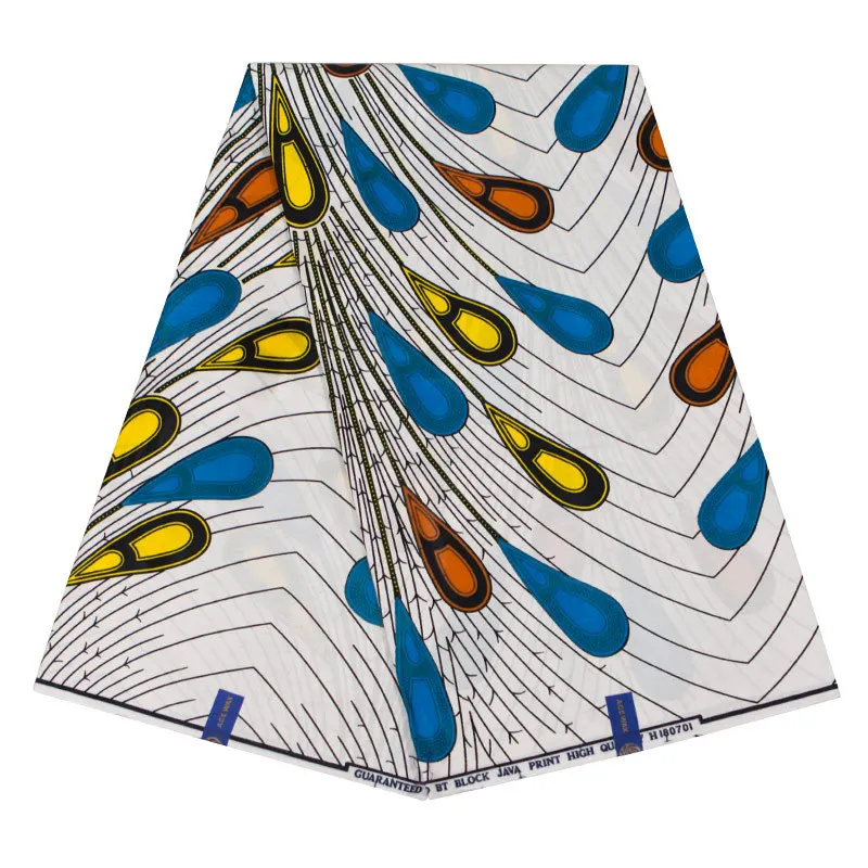 Ankara African Printed Fabric 100% Cotton Real Wax Patchwork High Quality Sewing Cloth Tissu For Woman Party Dress 6yards Lot | Дом и сад