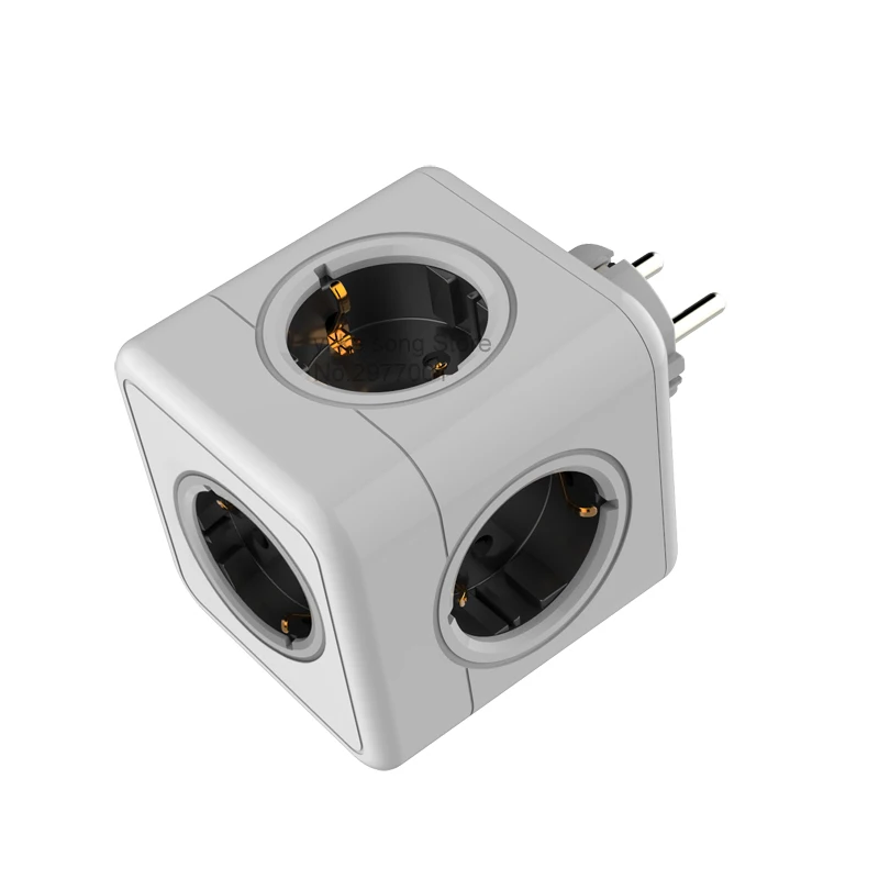 Штепсельная Вилка Sopend для путешествий блок питания 4 розетки умная электрическая