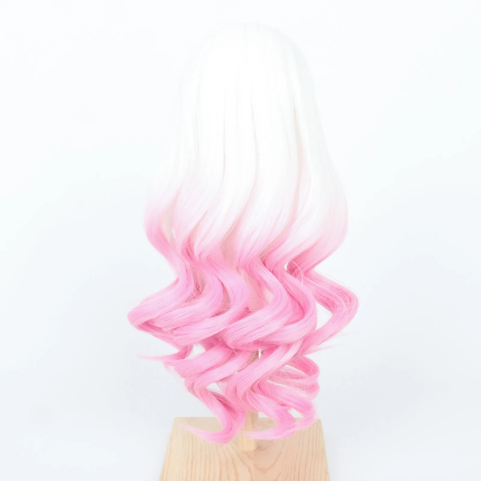 Парик для куклы Miss U Hair 8-9 дюймов 1/3 BJD MSD DOD Pullip Dollfie длинные вьющиеся окрашенные