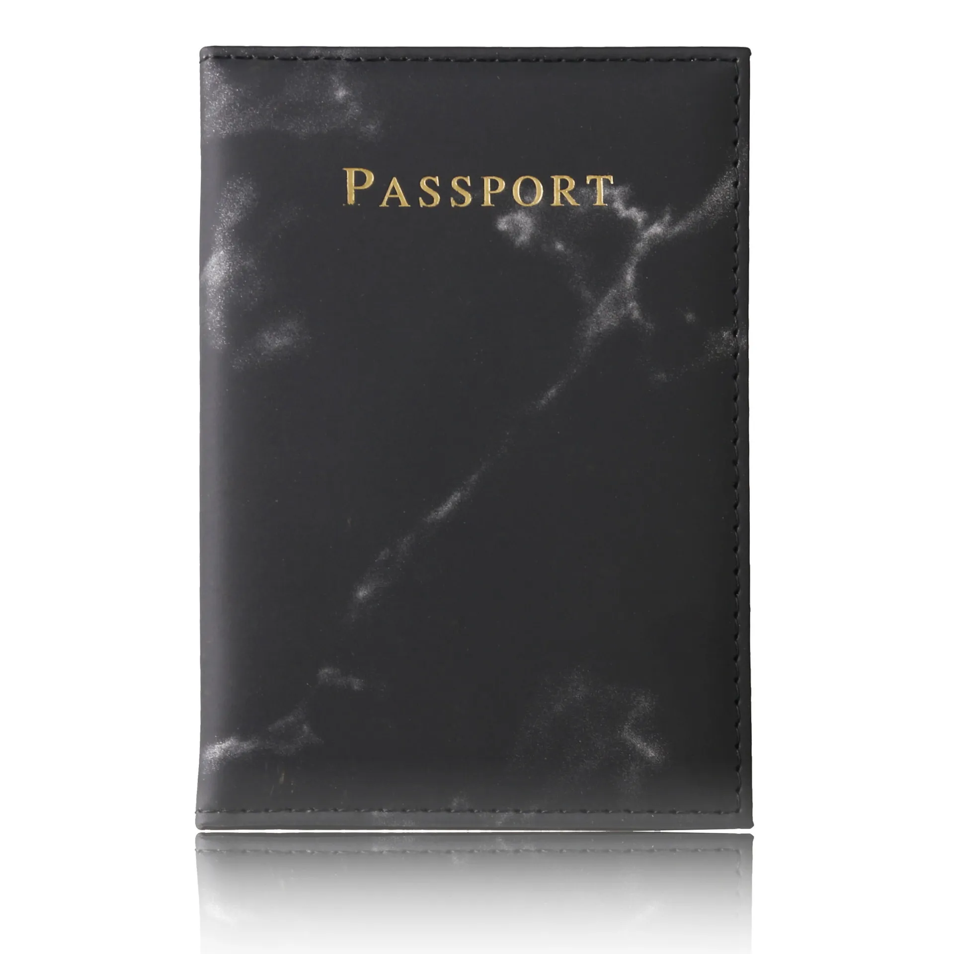 

Vintage Marble Passport Holder ID Cover Travel Accessories Portable Bank Card Passport Women Men Business PU Leather Wallet Case