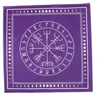 Нетканая скатерть для таротиков, 50 х50 см, руны, гадание, нашивка с алтарем, салфетка 62KF