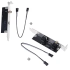 SPDIF оптический и RCA выход Кабельный кронштейн для материнской платы Asus Msi Gigabyte