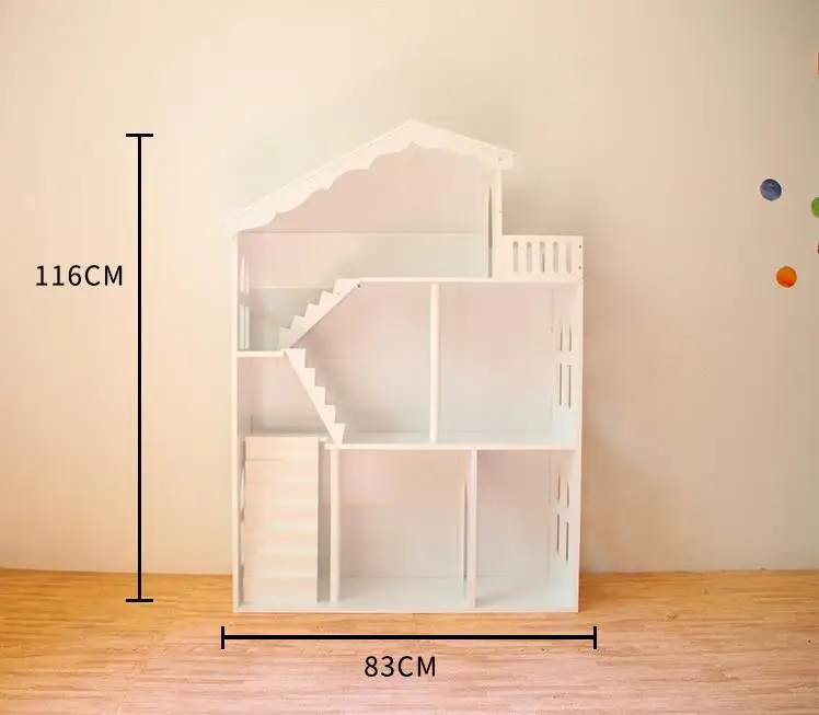 

Accessories 3D Doll House Diy Wooden Cute Cooking Set Birthday Doll House Toys Children Zabawki Dla Dzieci Big Toy Kids EA60WW