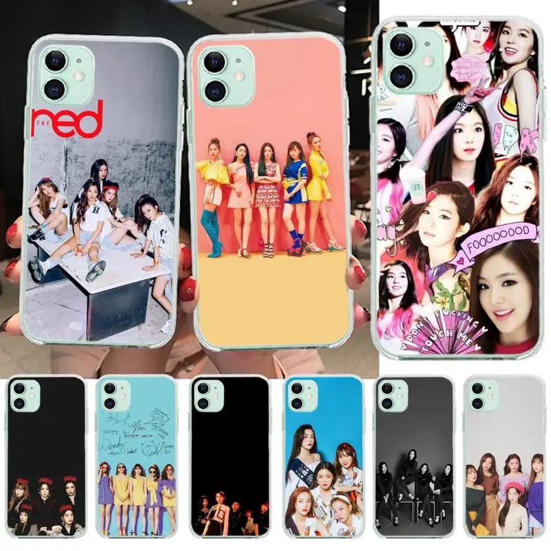 NBDRUICAI красный бархатный чехол kpop Черный Мягкий для телефона iPhone 11 pro XS MAX 8 7 6 6S Plus X 5S