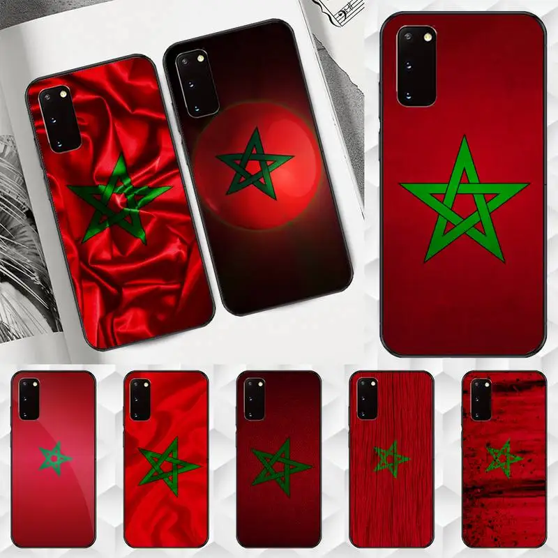 

Morocco Maroc Moroccan Flag Phone Case For OPPO R9 R11 R15 R17 Reno plus pro Fundas cover