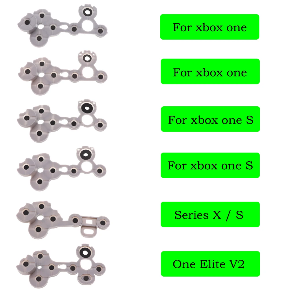 Кремниевый проводящий резиновая кнопка для Xbox One/тонкий контроллер накладки