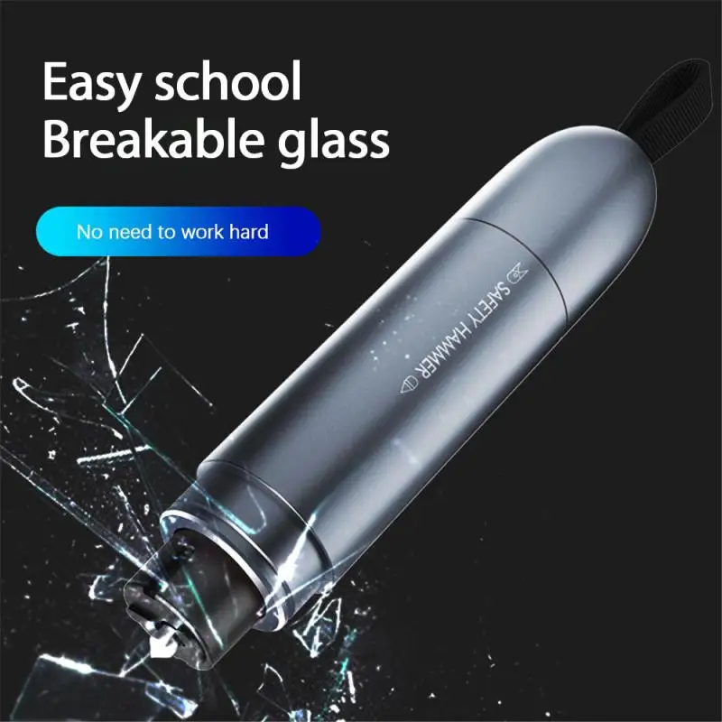 

1pc Car Safety Hammer Auto Emergency Glass Window Breaker Seat Belt Cutter Life-Saving Car Emergency Escape Hammer Glass Breaker