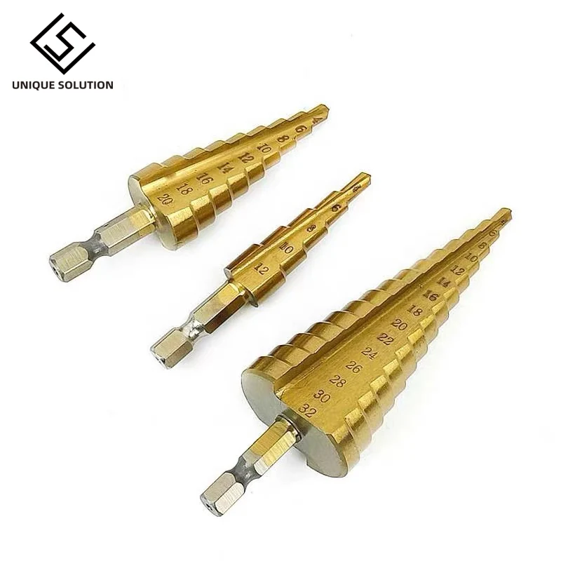 Бесплатная доставка 3 шт. набор конусных отверстий резак конический метрический