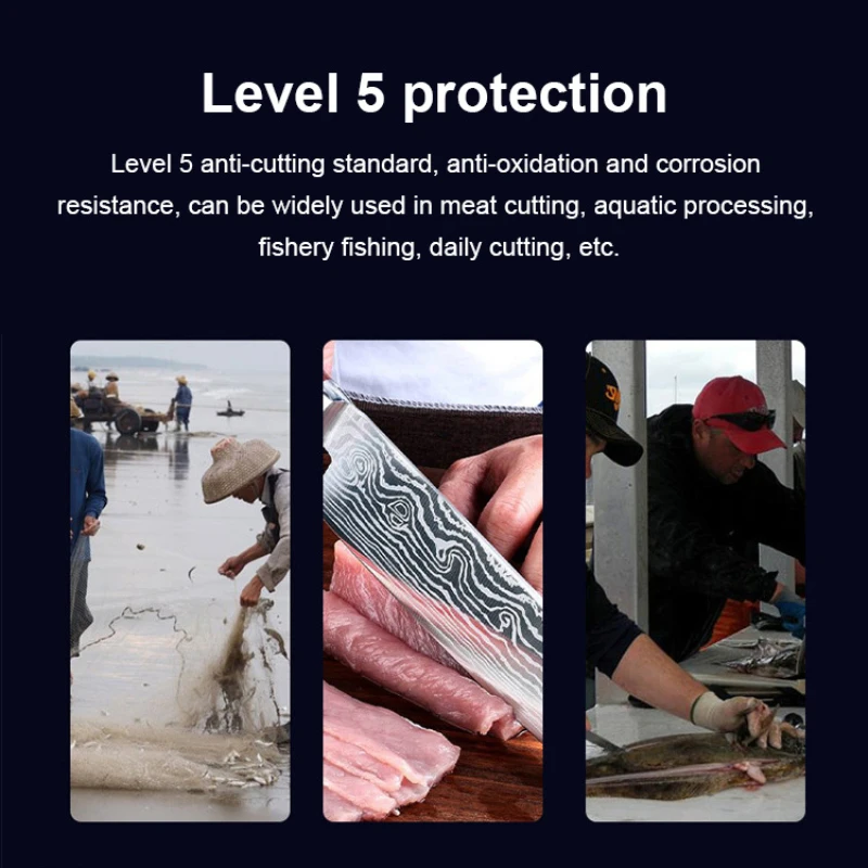 

Hiking steel Gloves New Type Of Anti Cutting Steel Wire Mesh Gloves For Outdoor Survival Stainless For Hand Safety Gloves