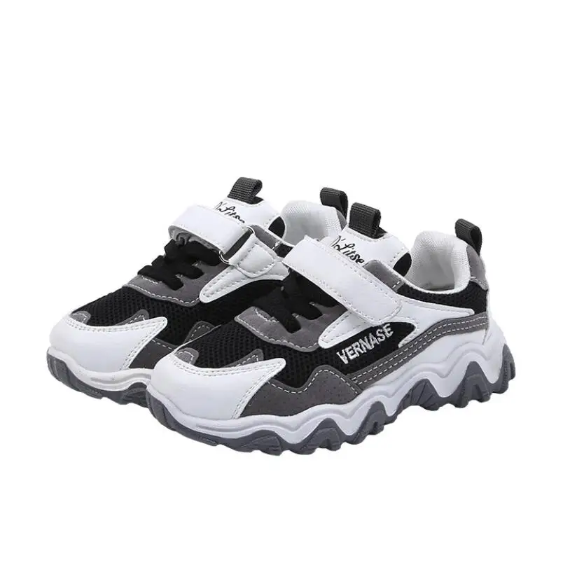 

2020 Spring Kids Sports Shoes Children Casual Boys Patchwork Sneaker Fashion Autumn Graffiti Girls Running Shoes Anti-Slippery