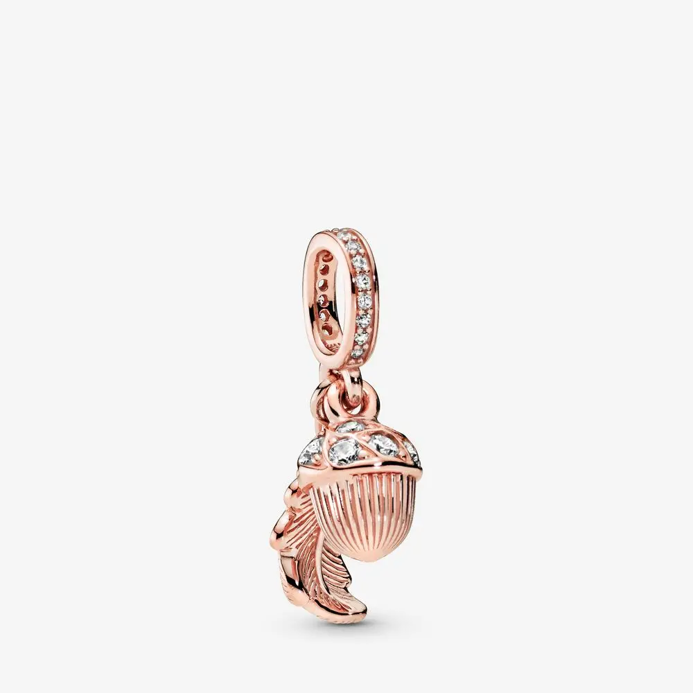 B038 Очаровательный браслет Pandora, 925 пробы, Серебряная роза, семейная жизнь, дерево, Висячие Подвески, бусины, сделай сам, изготовление ювелирных изделий, Berloque - Цвет: B038