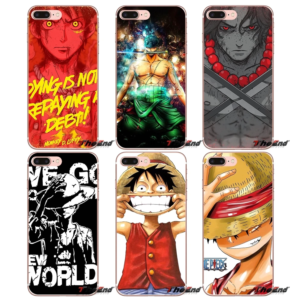 Для samsung Galaxy Note 3 4 5 большое ядро Prime S3 S4 S5 мини S6 S7 край S8 S9 Plus One piece monkey d Луффи туз
