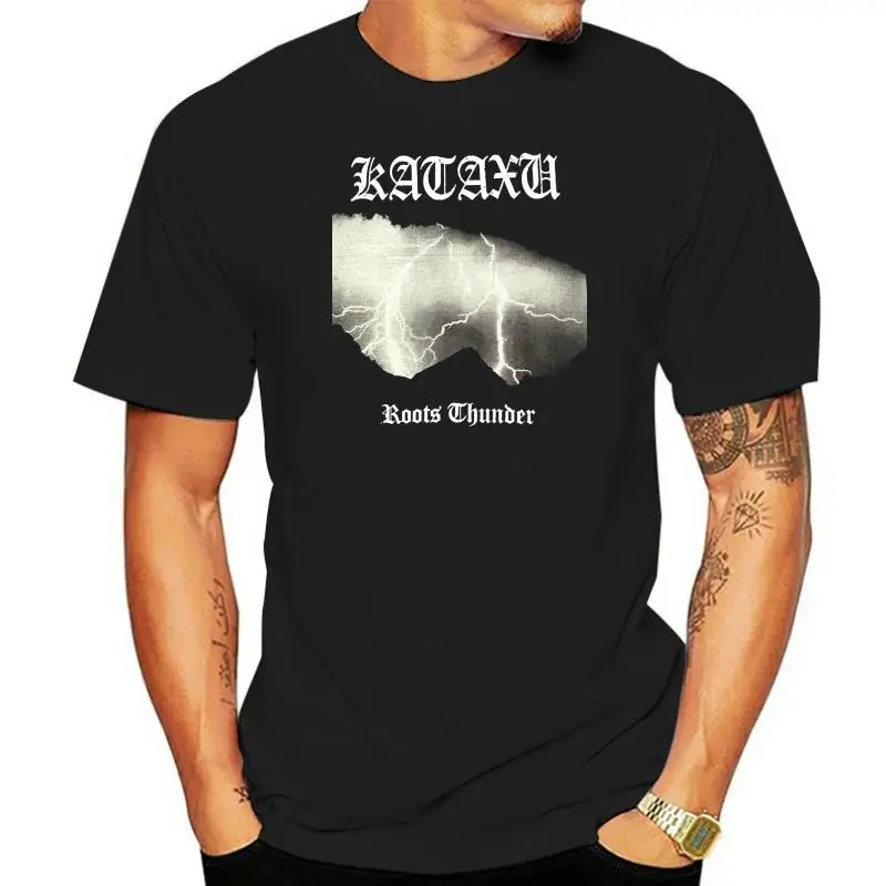 

KATAXU - Roots Thunder ORG t-shirt size M Veles Darkthrone EmperorFashion Men T Shirt Free Shipping