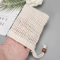 soap bags sack holder mesh exfoliating with drawstring for bathing washing hands soap saver shower foaming bag bathroom supplies