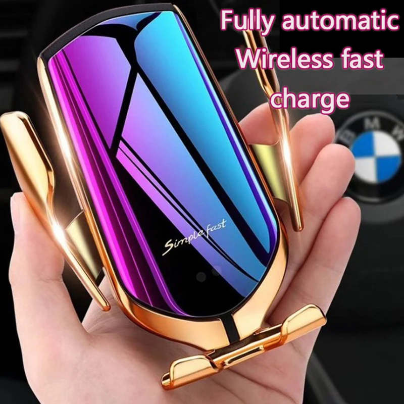Умный индукционный Автомобильный держатель для телефона Беспроводной