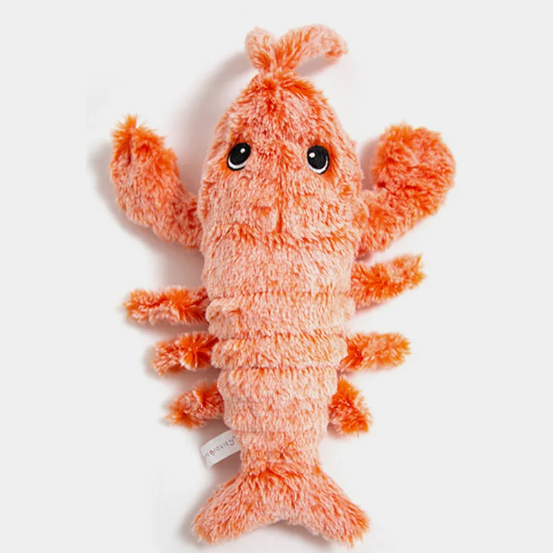 

Electric Cat Toys Interactive Pet Plush Toy Cat Teaser Toy Jumping Shrimp with Catnip Pet Supplies Cat Products Cats Stuff Toys