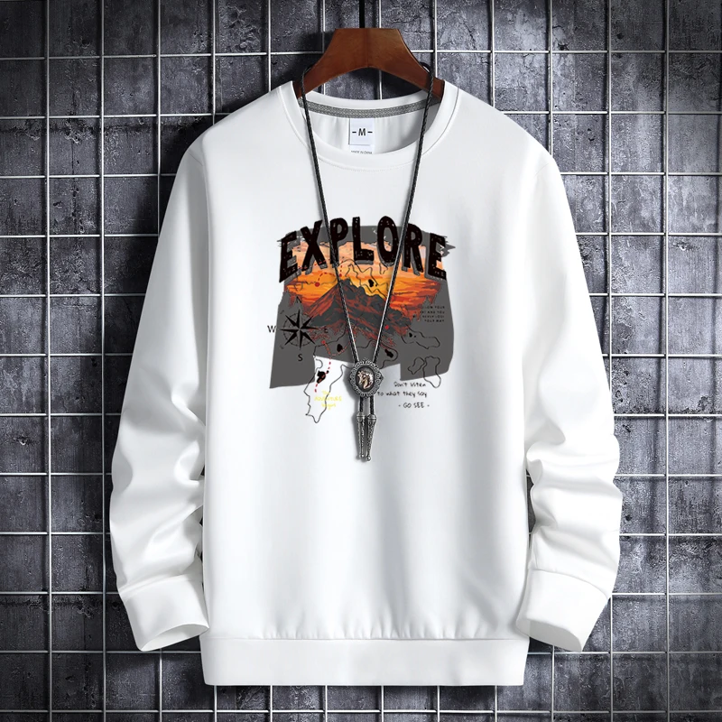 

Мужской свитшот в стиле аниме Maneskin, одежда в стиле хип-хоп для манги, с круглым вырезом, готический пуловер, худи, спортивный костюм оверсайз,...