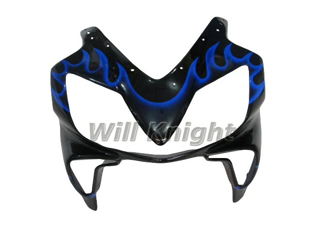 Мотоциклетные комплекты обтекателей с синим пламенем для Honda CBR 600 F4I CBR600F4I 2001 2002 2003