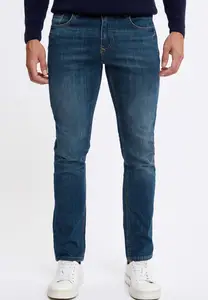 DeFacto осенне-зимние мужские джинсовые Sergio джинсы прямого кроя уличная эстетическое штаны из хлопка с эластичной резинкой на новые модные Season-R9026AZ20AU