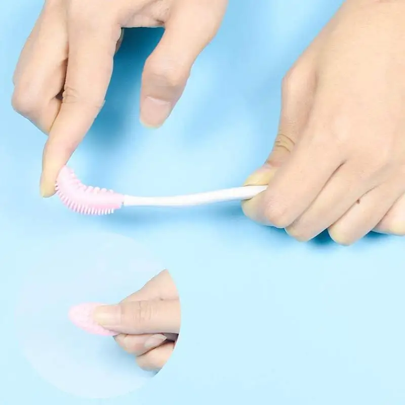 5 шт случайный цвет силиконовый двухсторонний отшелушивающий для лица Очищение