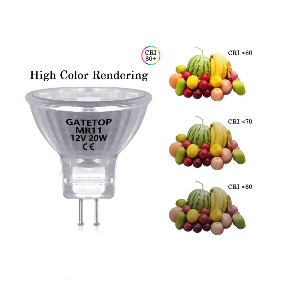 

Spotlight Halogen Lamp MR11 8Pcs/Lot 20W 12V Energy Saving GU4 Hot Size