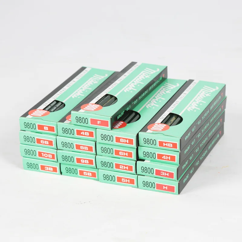 12 шт Япония 9800 профессии карандаши для рисования комплект серьги и кулон &quotbreaking