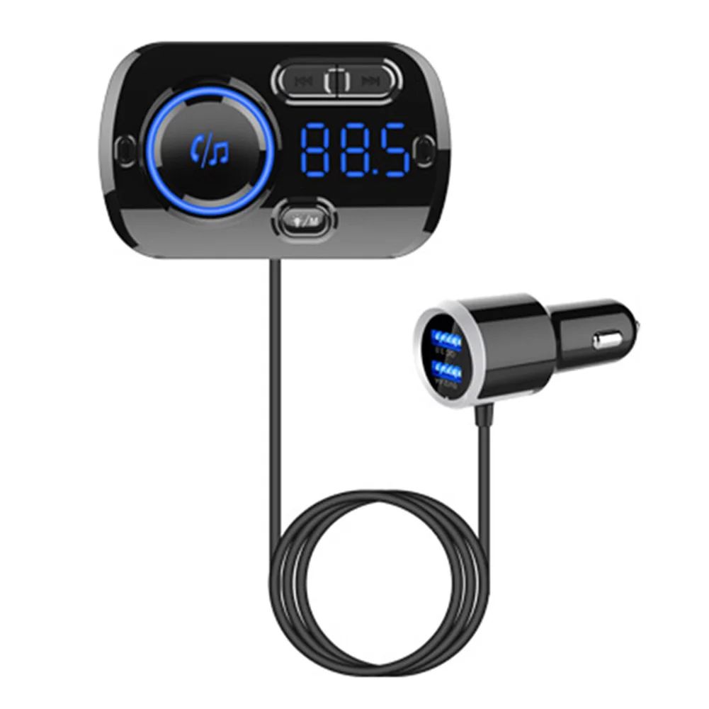 Bluetooth приемник FM передатчик BC49BQ автомобильный TF U диск MP3 аудио музыкальный плеер