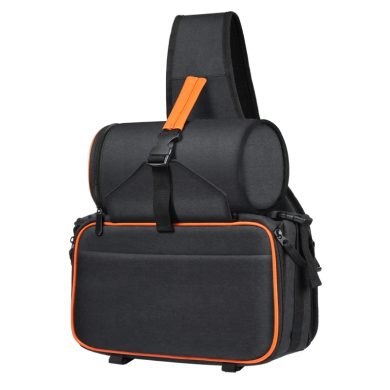 

Mini SLR Camera Case Stotage Pouch Travel Backpack Waterproof Shoulder Messenger Bag with Removable Lens Photography Bag
