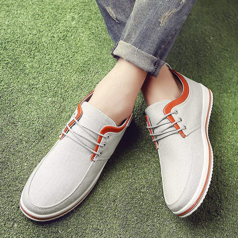 

Детская спортивная обувь, размер 40, самые популярные Стильные холщовые кроссовки, мужская спортивная обувь на толстой подошве, мужские крос...