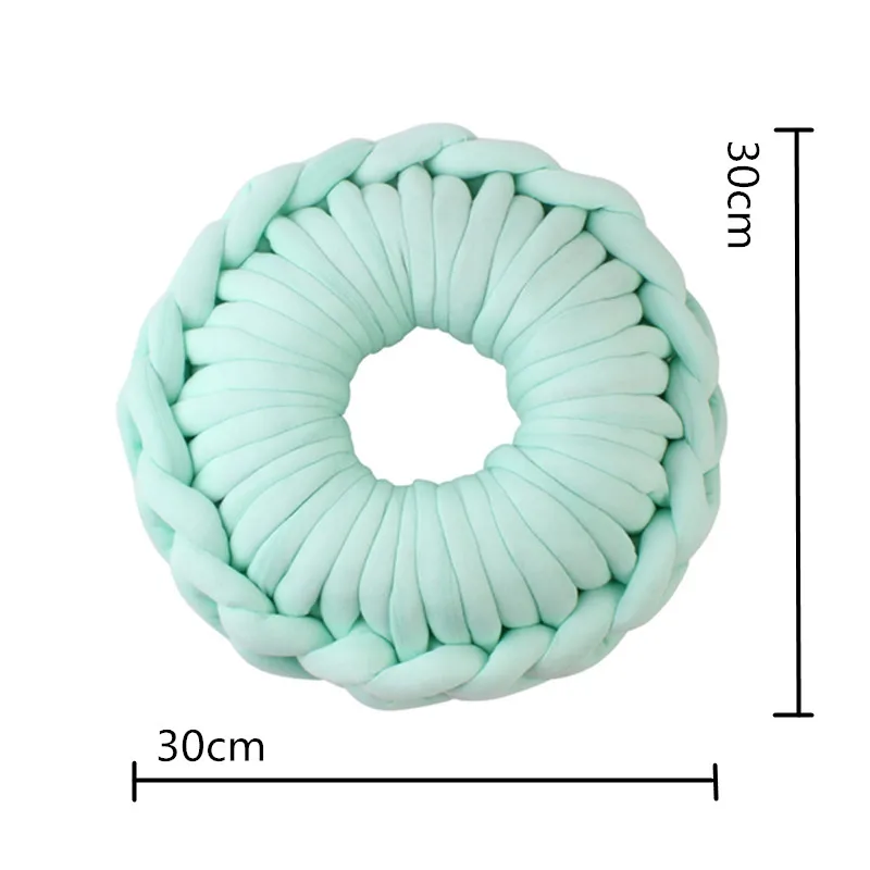 Macarons пончик детская ручная работа Nodic узел для новорожденной кровати бампер