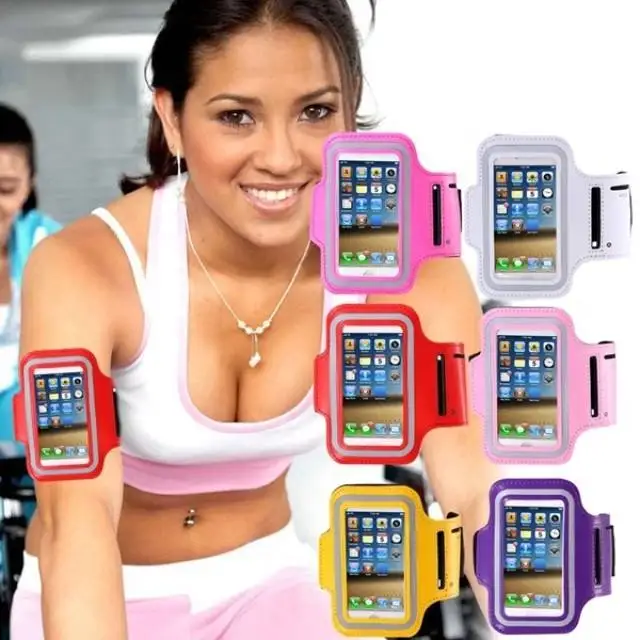 

New Ultrathin Custom Sports Armband Case for Mobile Phone Sport Smartphone Cell Phone Case for Running Jogging Gym ArmBand