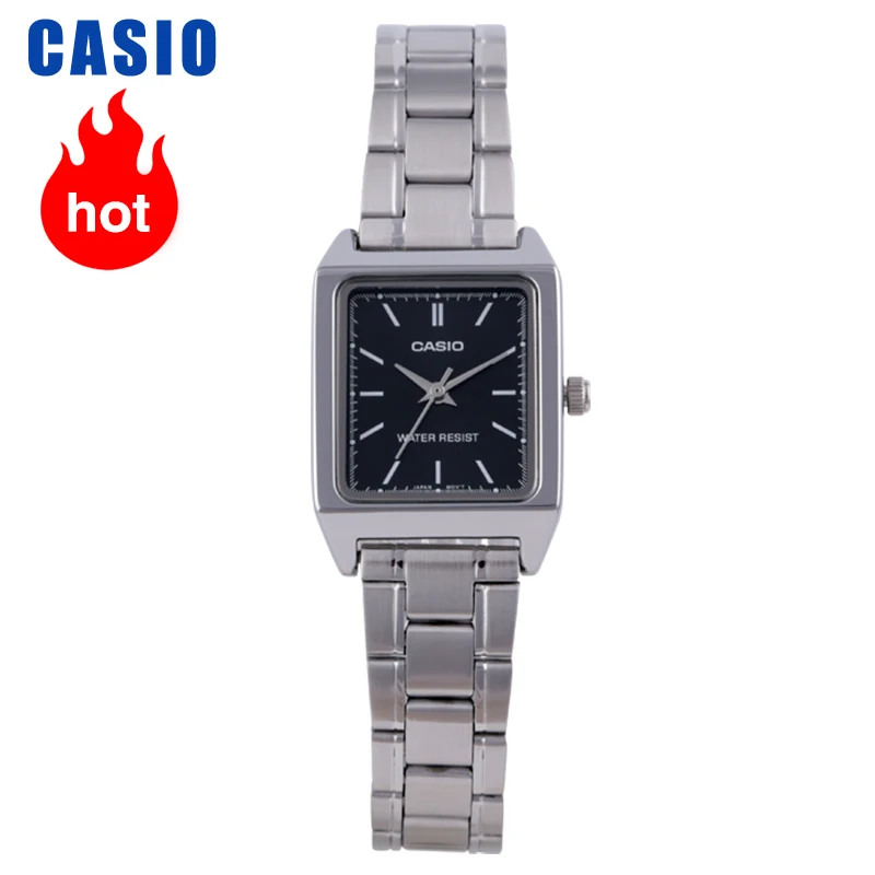 ID:4000527691345 часы Casio простые кварцевые женские с указателем ремешком на руку