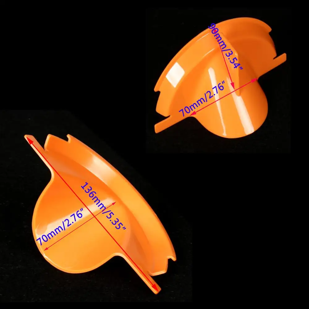 Основной Чехол для мотоцикла крышка сцепления залива масла воронка Оранжевый