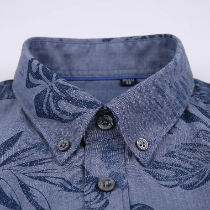 Гавайская Повседневная пляжная рубашка для отдыха с цветочным принтом мужчин