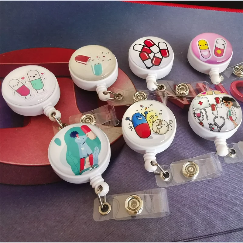 2020 новый дизайн цельнокроеное платье мультфильм таблетки узор выдвижной значок